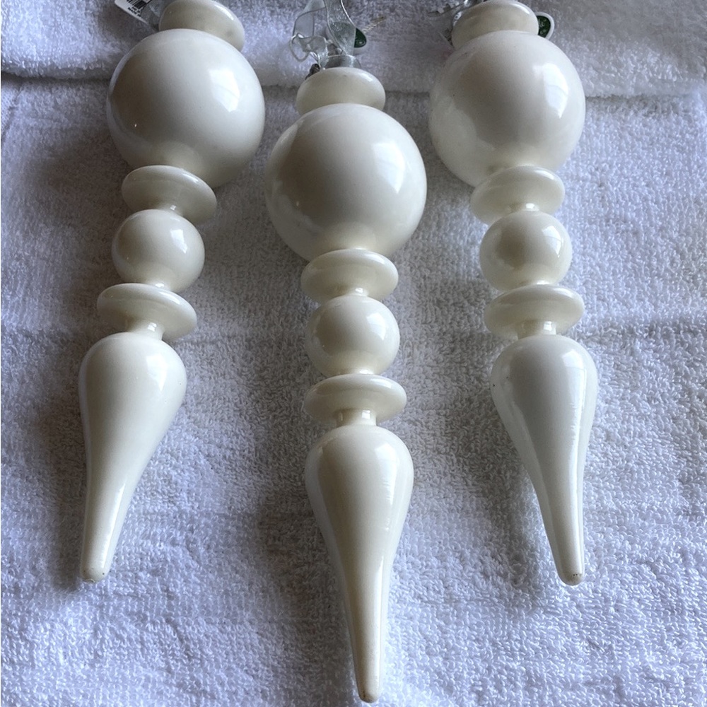 North Pole Trading Company Blown
Glass Christmas Ornaments (2012)